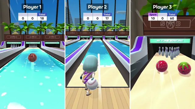 Skyline Bowling: Split Edition screenshot 4