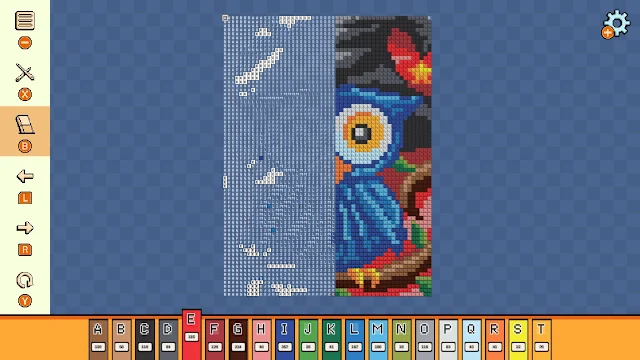 Pixel Cross Stitch Color by Number Seasons Collection Season 5 screenshot 3