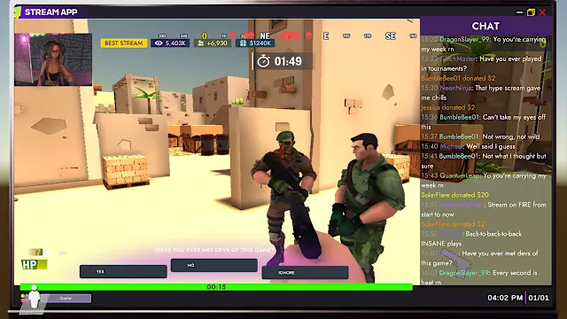 STREAMER SIMULATOR 2026: Online Rise screenshot 2