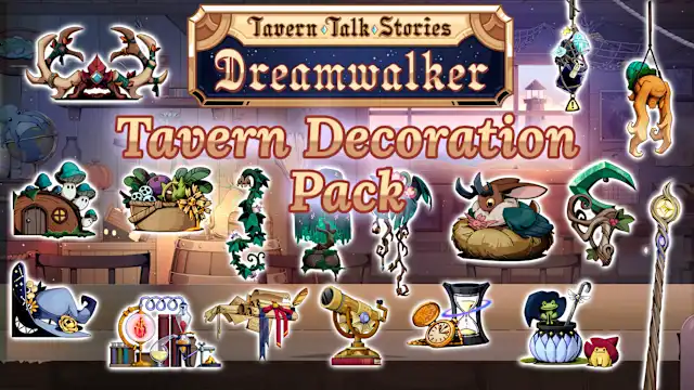 Tavern Talk Stories: Dreamwalker - Tavern Decoration Pack