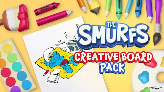 The Smurfs Creative Board Pack