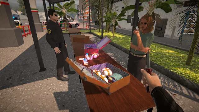 POLICE BORDER CONTRABAND PATROL SIMULATOR: Control Duty screenshot 3