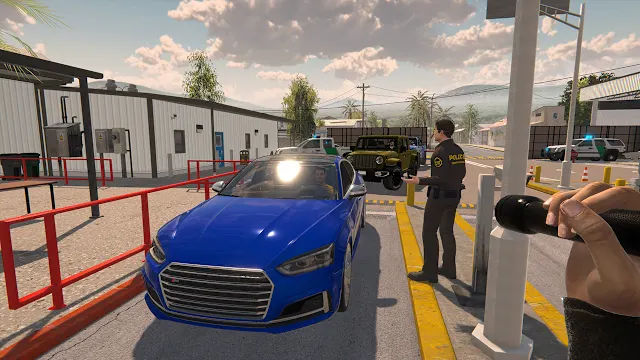 POLICE BORDER CONTRABAND PATROL SIMULATOR: Control Duty screenshot 1