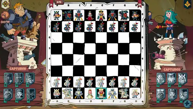 Family Chess Black & White Pack screenshot 1