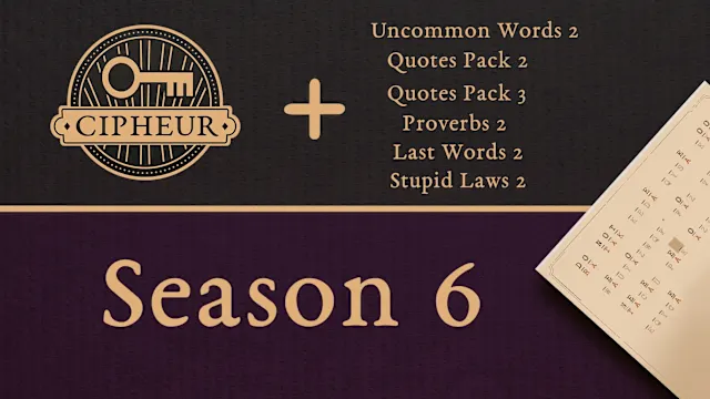 Cipheur - Season 6