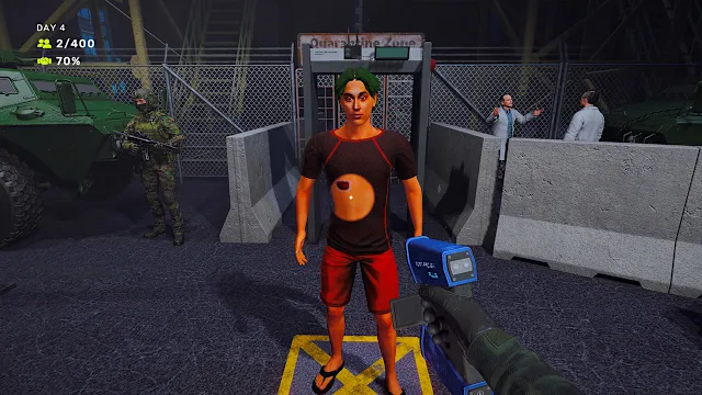 Quarantine Lockdown Simulator: Zombie Border – Checkpoint Overlord screenshot 0