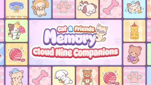 Cat & Friends Memory Cloud Nine Companions