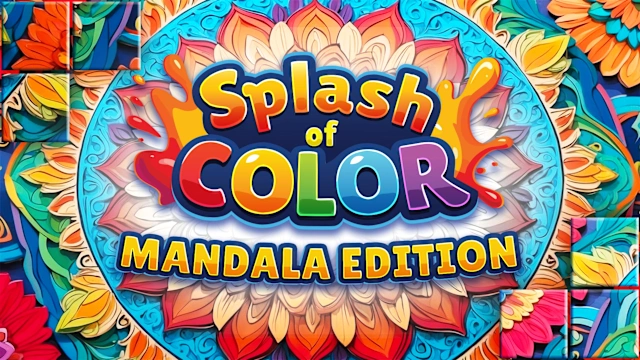 Splash of Color: Mandala Edition