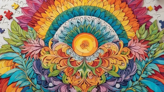 Splash of Color: Mandala Edition screenshot 2