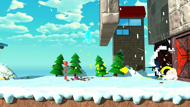 Stick Combat - Fighting Platformer: Warrior screenshot 5