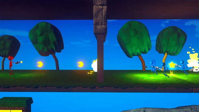 Stick Combat - Fighting Platformer: Warrior screenshot 3