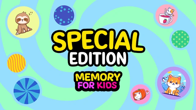 Memory For Kids Special Edition