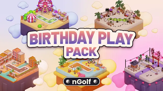 nGolf Birthday Play Pack