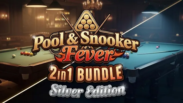 Pool & Snooker Fever: 2 in 1 Bundle Silver Edition