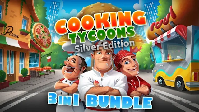 Cooking Tycoons - 3 in 1 Bundle Silver Edition