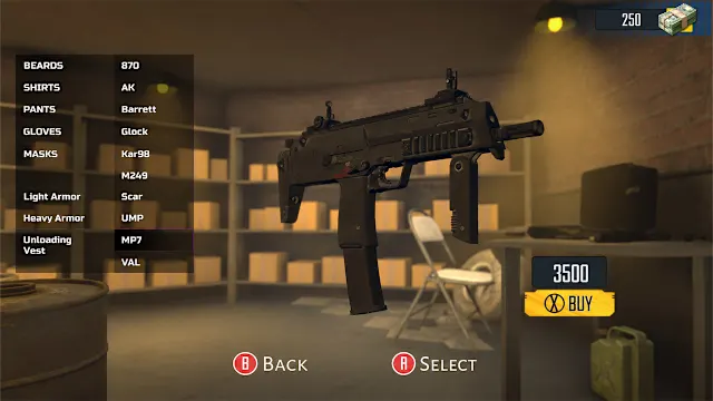 Battle Royal - Battlegrounds Call MP7 Deluxe Bundle screenshot 1