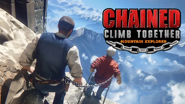 Chained Climb Together: Mountain Explorer