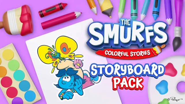 The Smurfs Storyboard Pack