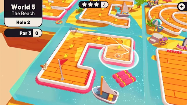 nGolf Ultra Deluxe screenshot 1