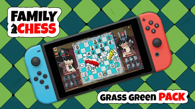 Family Chess Grass Green Pack