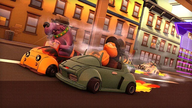 Garfield Kart Road 67 - 2 in 1 screenshot 1