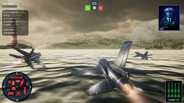 AirJet Fighter : Sky Assault Warzone Starter Pack screenshot 1