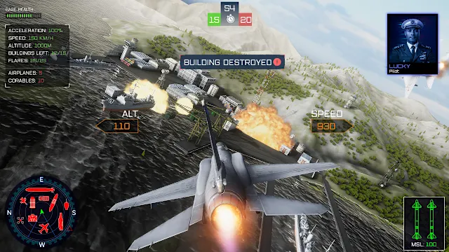 AirJet Fighter : Sky Assault Heavy Strike Edition screenshot 3