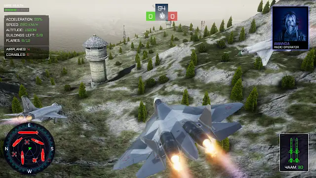 AirJet Fighter : Sky Assault Stealth Warfare Bundle screenshot 3