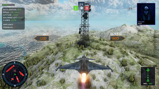 AirJet Fighter : Sky Assault Stealth Warfare Bundle screenshot 2