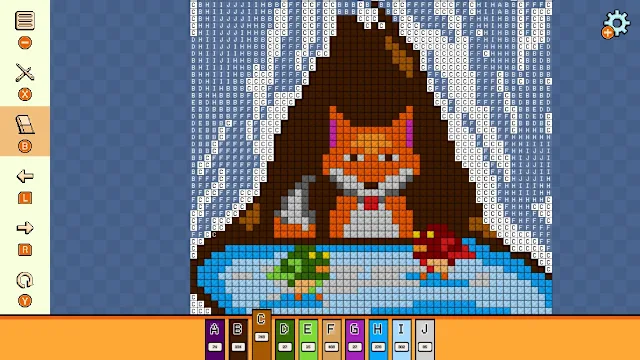 Pixel Cross Stitch Color by Number Seasons Collection Season 7 screenshot 0