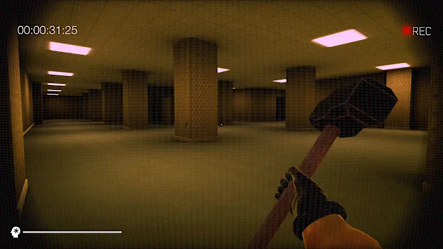 Escape the Backrooms BODYCAM: Dark screenshot 1