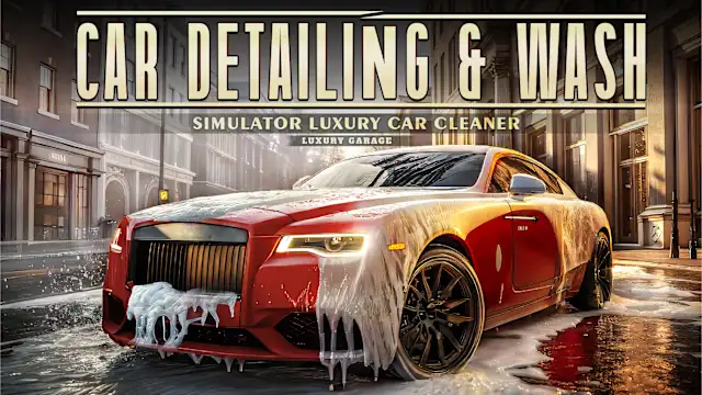 Car Detailing & Wash Simulator : Luxury Car Cleaner – Luxury Garage