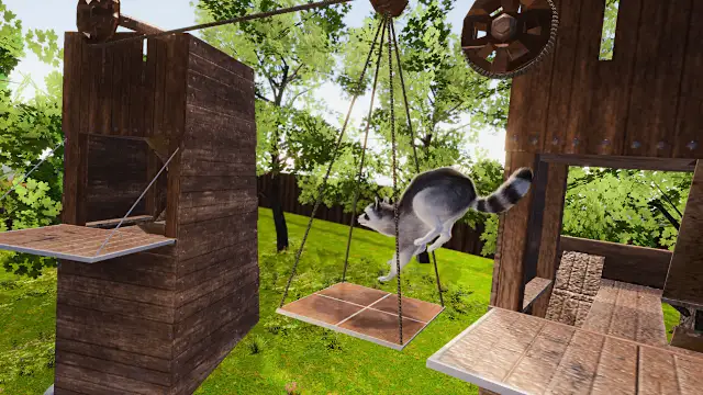 Raccoon Adventure: Animal City Simulator 3D Farm Super Deluxe – Wildlife Experience screenshot 2