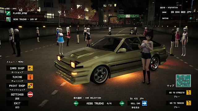 Tokyo Racer X: Drift Core screenshot 1