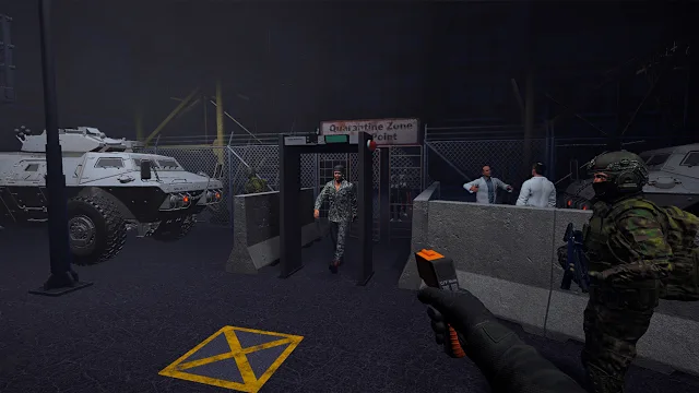 Quarantine Zone: Border Zombie Checkpoint – Tactical Commander screenshot 4