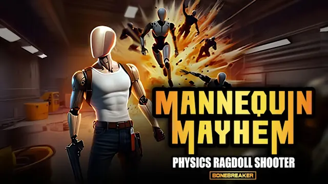Mannequin Mayhem - Physics Ragdoll Shooter: Bonebreaker
