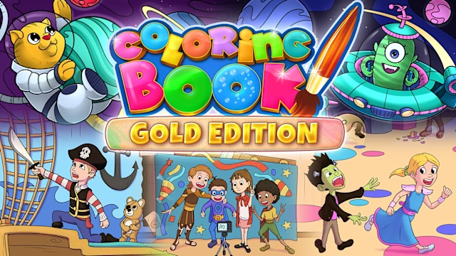 Coloring Book: Gold Edition