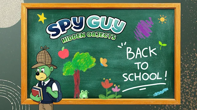 Spy Guy Hidden Objects Back to School