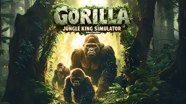 Gorilla Jungle King Simulator: Jungle Paradise