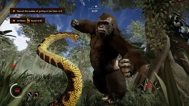 Gorilla Jungle King Simulator: Jungle Paradise screenshot 1