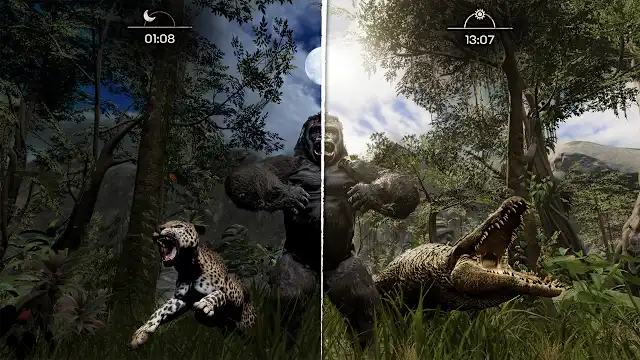 Gorilla Jungle King Simulator: Jungle Paradise screenshot 3