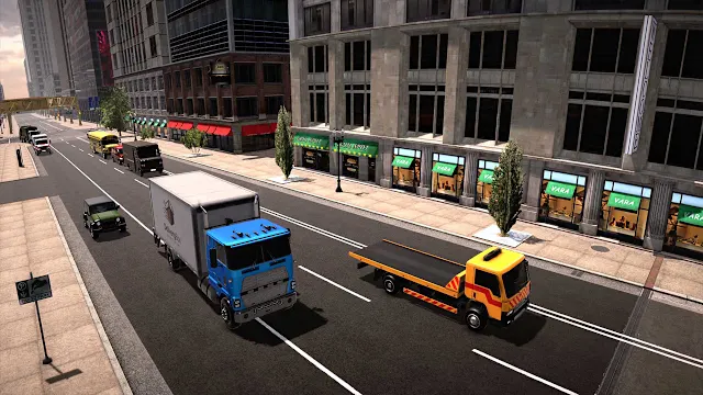 Truck Simulator 2025: City Work Delivery – Highway Driver screenshot 3