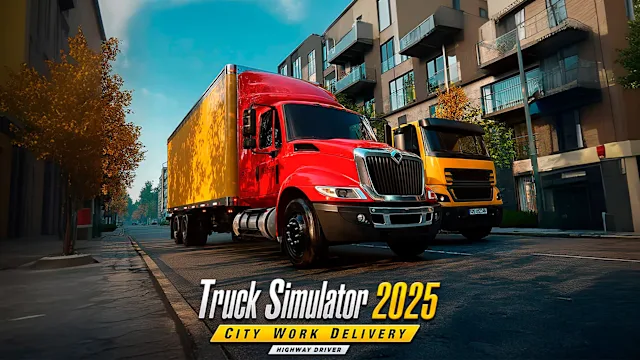 Truck Simulator 2025: City Work Delivery – Highway Driver