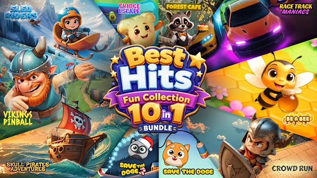 Best Hits Fun Collection 10 in 1 Bundle