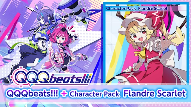 QQQbeats!!! + Character Pack Flandre Scarlet Bundle