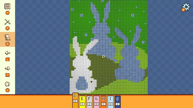 Pixel Cross Stitch Color by Number Seasons Collection Season 8 screenshot 2