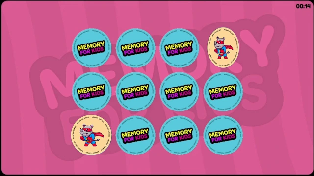 Memory For Kids Deluxe Edition screenshot 0