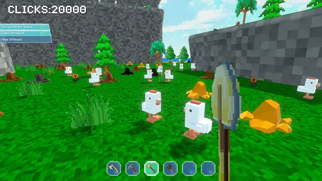 Mine Clicker - Base Craft Building Game: Lost Islands screenshot 3
