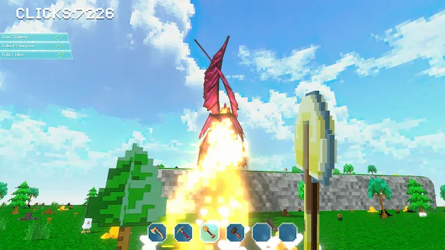 Mine Clicker - Base Craft Building Game: Lost Islands screenshot 6