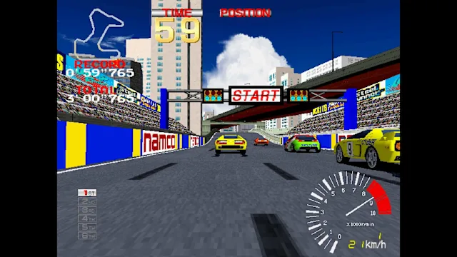 Arcade Archives 2 RIDGE RACER screenshot 1